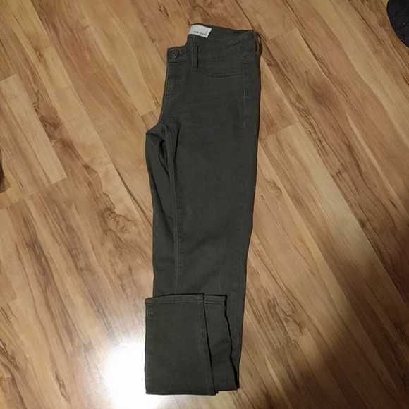 Tilly's RSQ Miami Olive Jeggings Size 1 - Picture 1 of 4